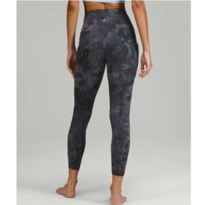 Lululemon Align High-Rise Pant with Pockets 25" Diamond Dye Pitch Grey Graphite